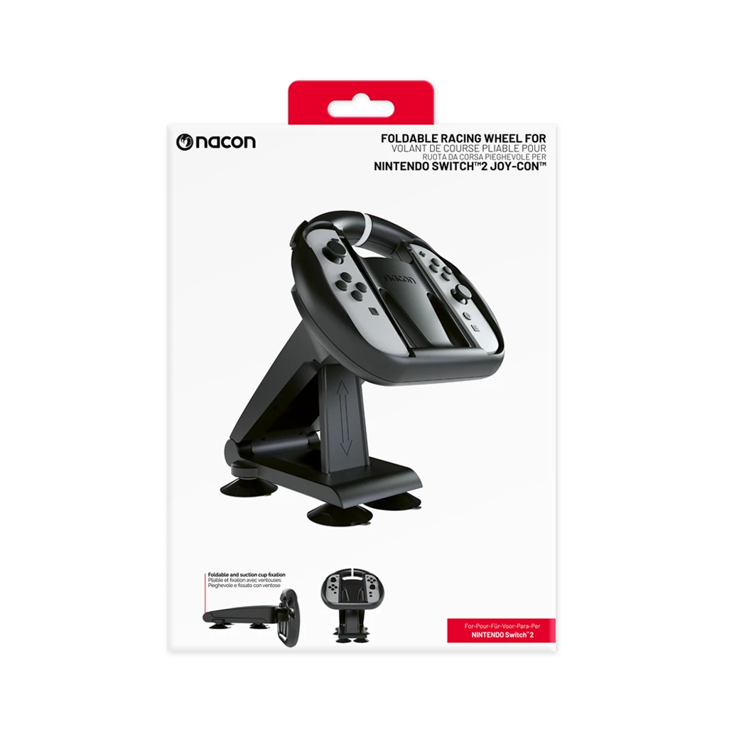 Nintendo Switch 2 : Nacon Foldable Racing Wheel