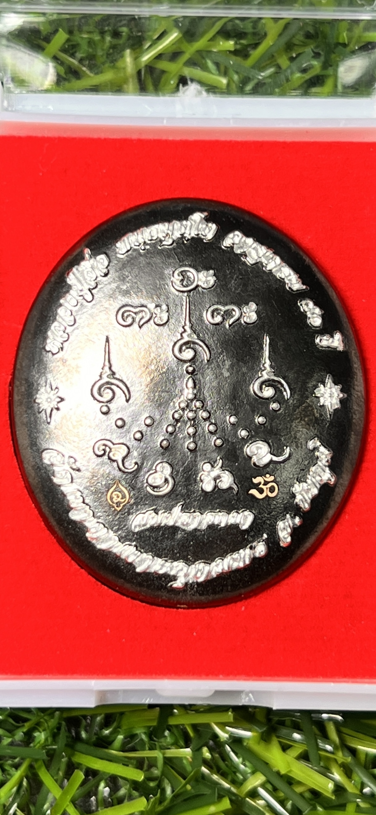 พระพิฆเนศ ที่ระลึกอายุวัฒนมงคล ๘๐ ปี รุ่น สมปรารถนา หลวงปู่จื่อ วัดเขาตาเงาะอุทุมพร จ. ชัยภูมิ ปี 2567