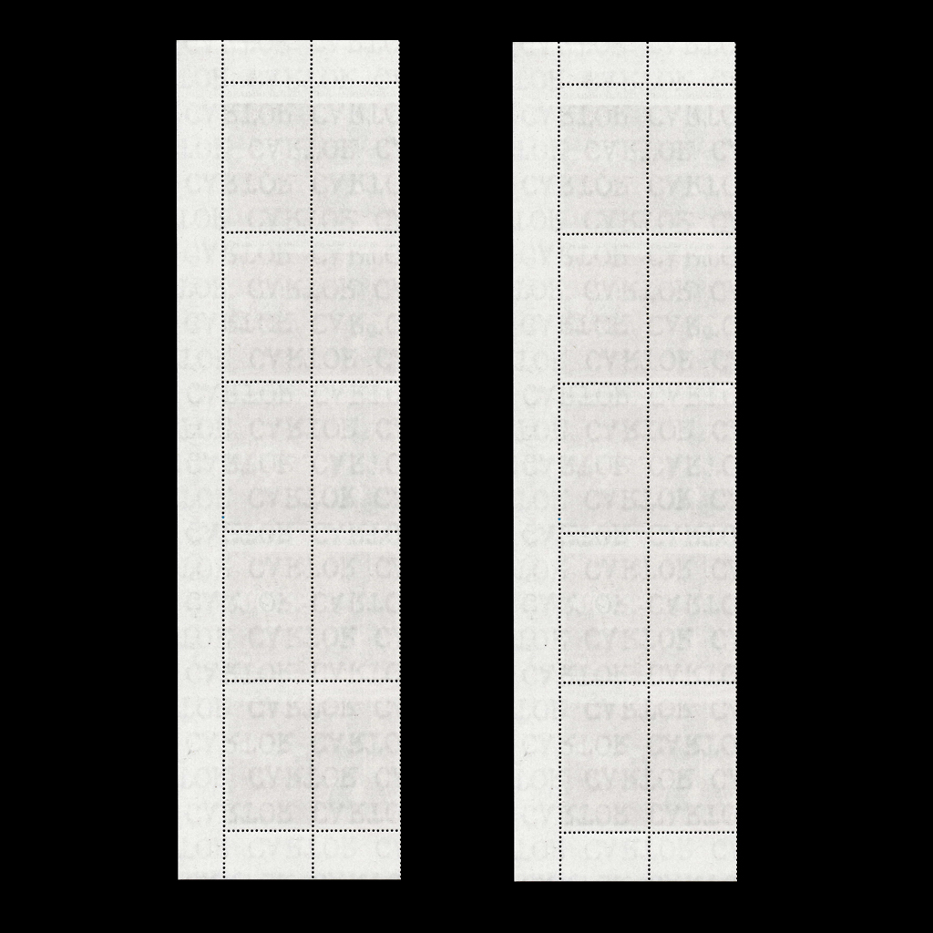 บล็อค 10 แสตมป์ชุดเครื่องราชอิสริยาภรณ์ (มุมโรงพิมพ์)