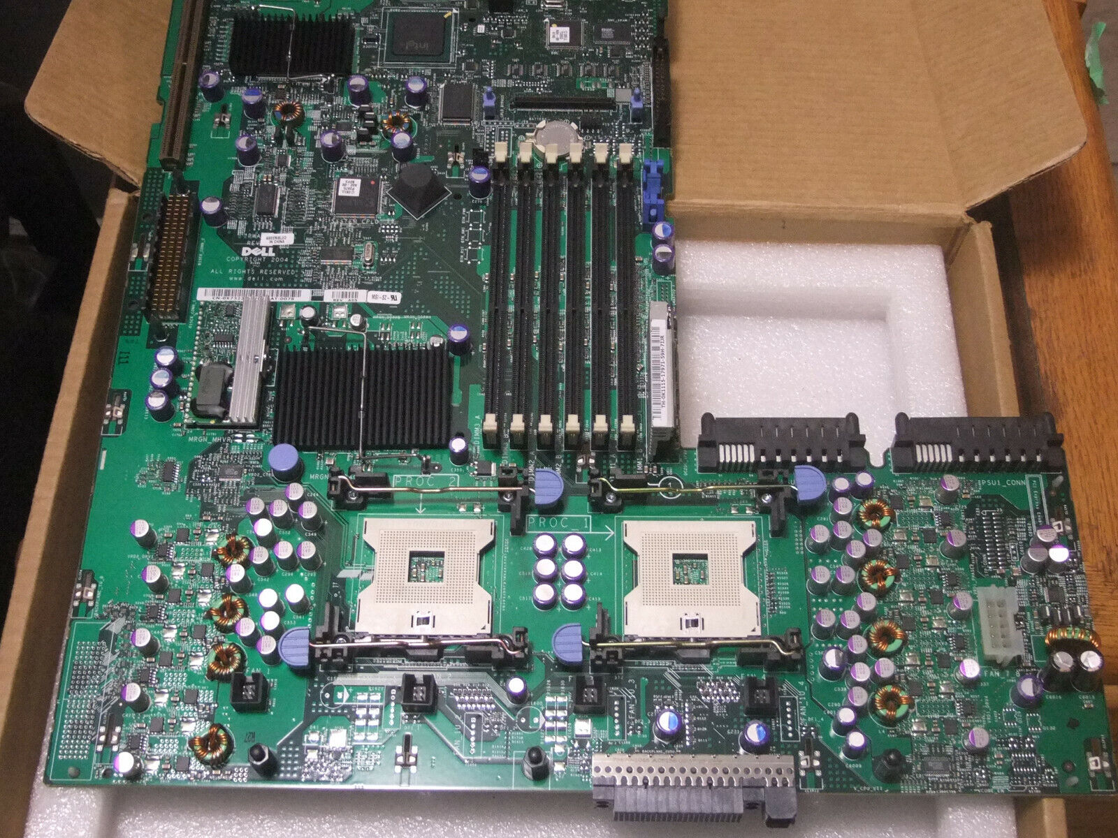 Dell Motherboard 2x Socket 604 DDR2 Poweredge 2800 2850 / 0X7322 (Used) // สินค้ารับประกัน โดย บริษัท อะไหล่เซิร์ฟเวอร์ จำกัด