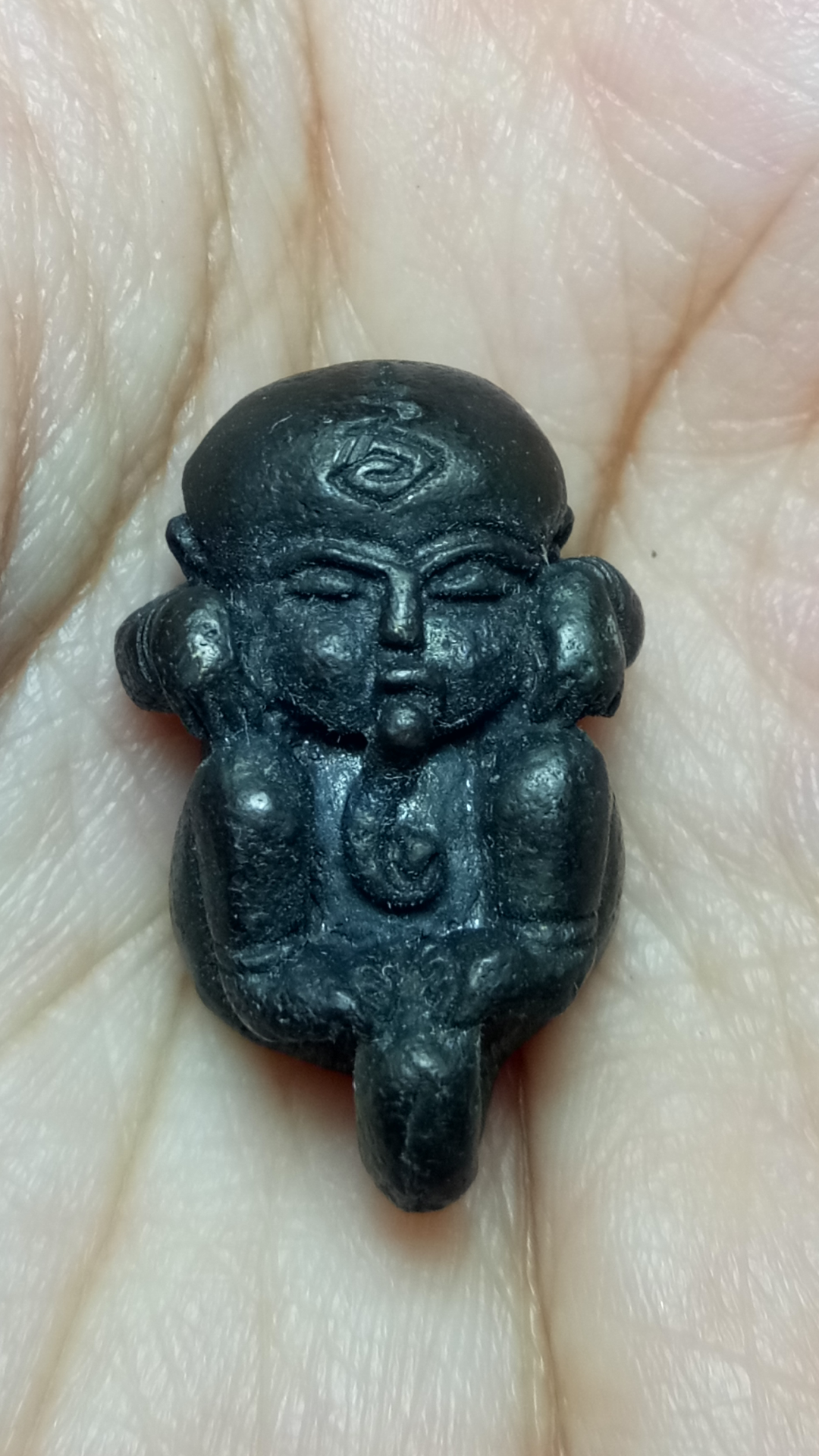 กุมารทองคะนองฤทธิ์ แบบนอน เนื้อโหละอาถรรพณ์ หลวงพ่อมัก วัดเขาเหล็กรางสะเดา จ.กาญจนบุรี ปี 50