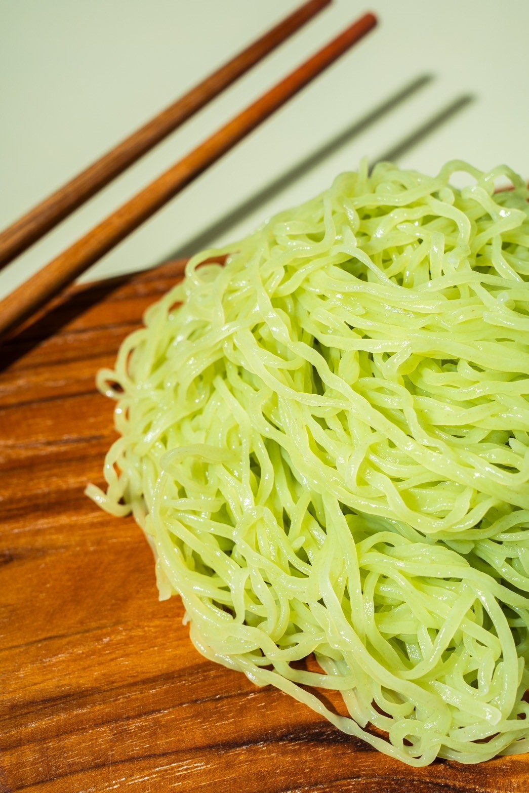 เส้นบะหมี่หยก pandan noodle