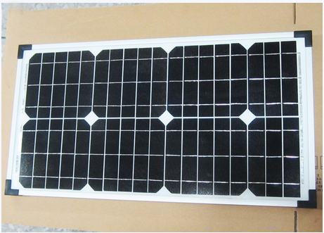 แผงโซล่าเซลล์ 10 watt 12V Mono-crystalline