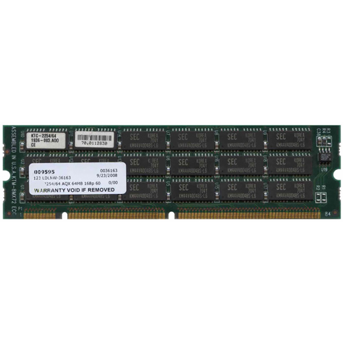 Kingston 64MB UDIMM 60ns ECC / KTC-2254/64 // (USED) สินค้ารับประกัน โดย บริษัท อะไหล่เซิร์ฟเวอร์ จำกัด