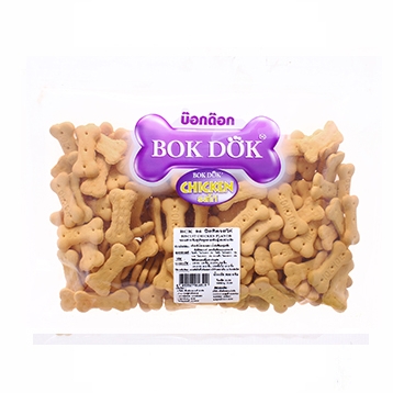 ฺBok Dok บิสกิตรูปกระดูก รสไก่ 500 กรัม