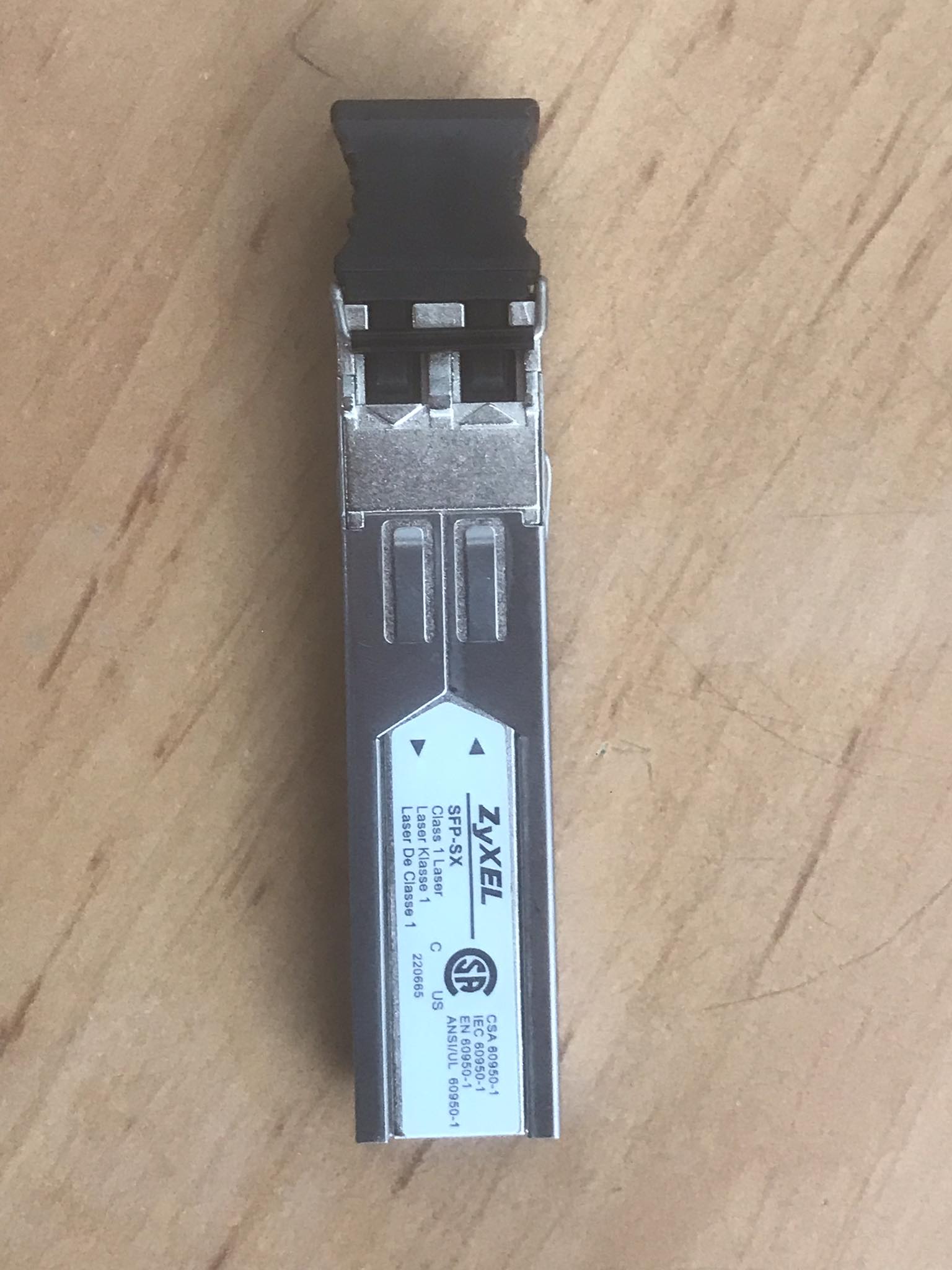 Zyxel 1Gbps 1000Base-SX Multi-Mode SFP Gigabit Ethernet SFP Transceiver Module , 91-010-064001B (Used) // สินค้ารับประกัน โดย บริษัท อะไหล่เซิร์ฟเวอร์ จำกัด