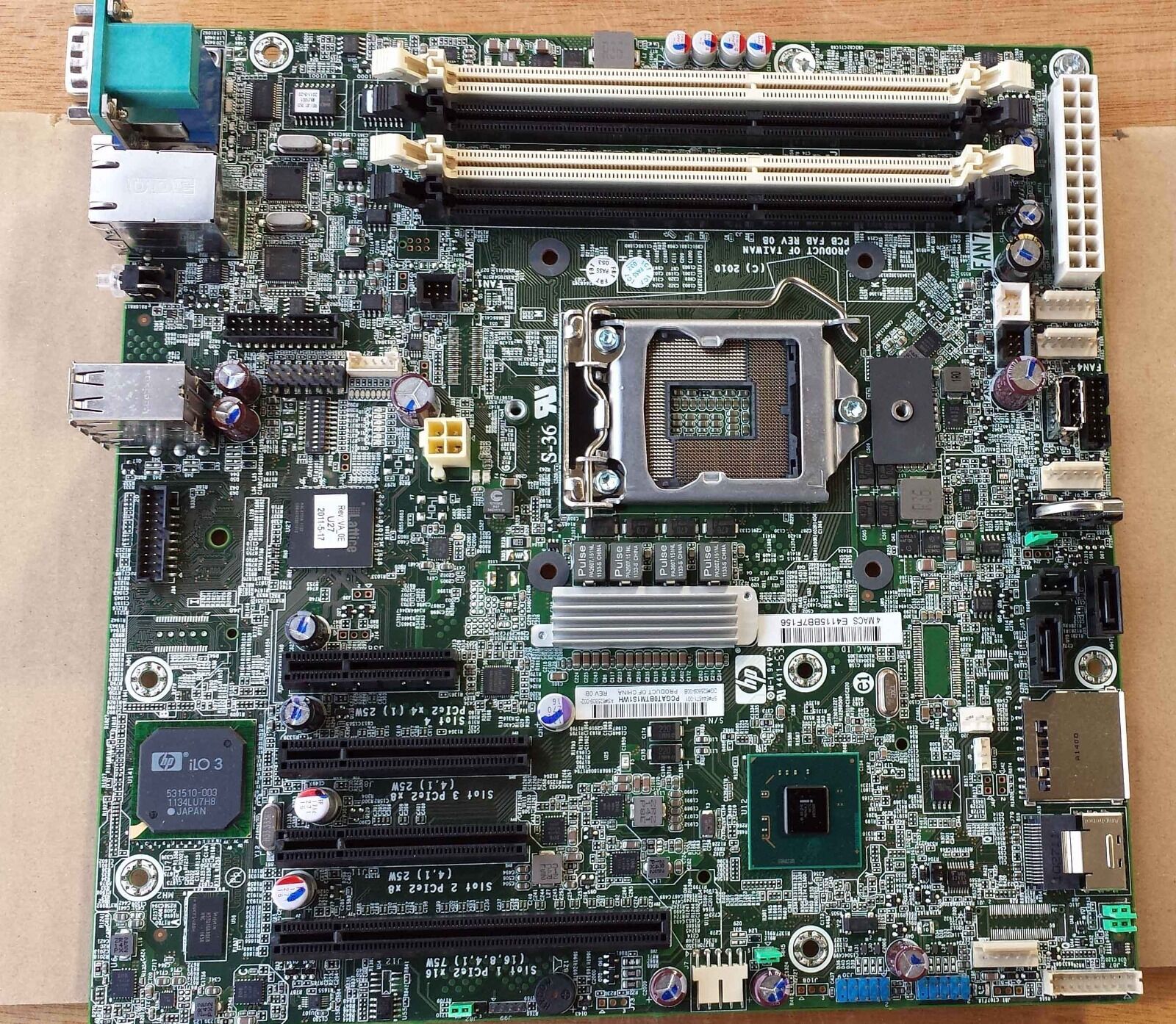 HP System Board HP Proliant ML110 G7 DL120 G7 // 644671-001 / 625809-001 (Used) // สินค้ารับประกัน โดย บริษัท อะไหล่เซิร์ฟเวอร์ จำกัด