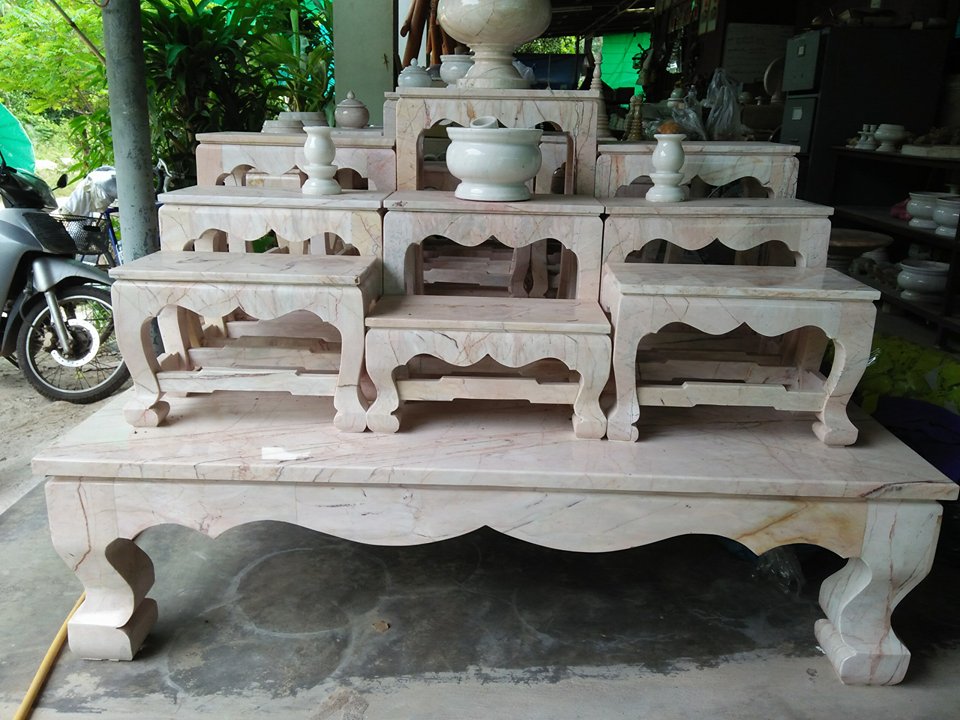 โต๊ะหมู่บูชาหินอ่อนหมู่9