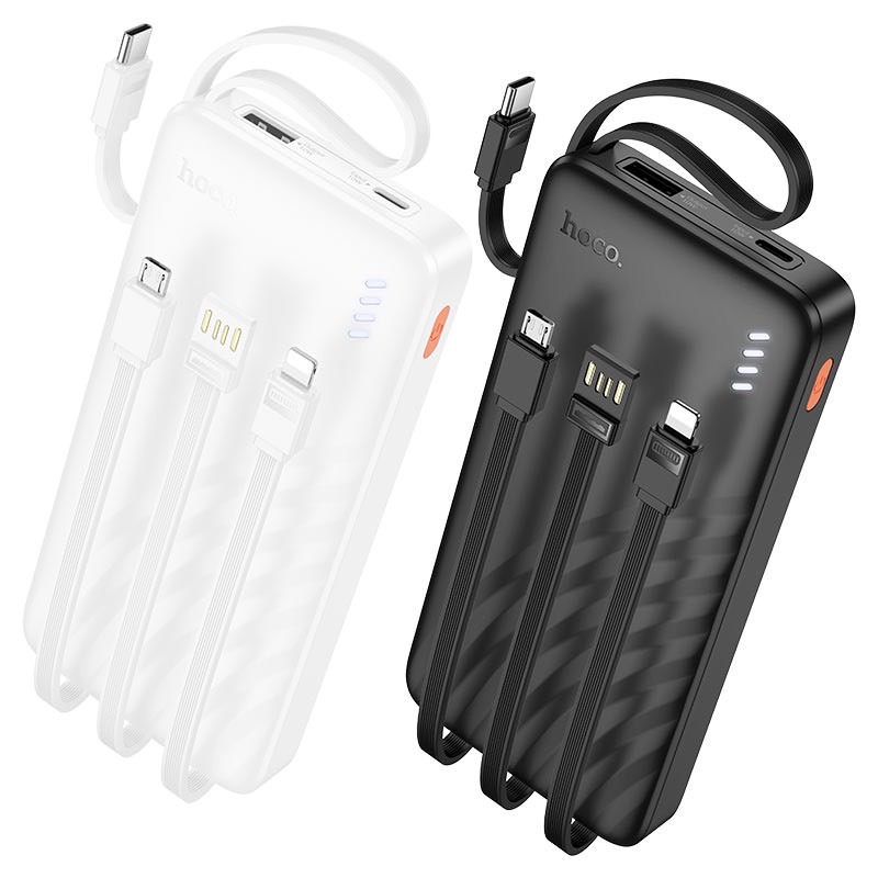 DK6-J146 NIGHT TIDE POWERBANK WITH 4 CABLES (10000mAh)