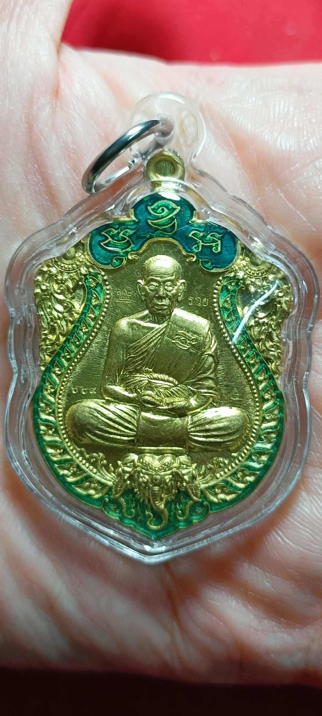 เหรียญเสมาเอราวัณพันล้าน หลวงพ่อพัฒน์ ปี63