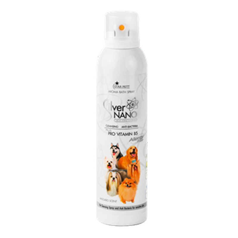 STAR PETT โฟมอาบแห้ง สำหรับสุนัข แมว กระต่าย ทุกสายพันธุ์ ขนาด 200 ml