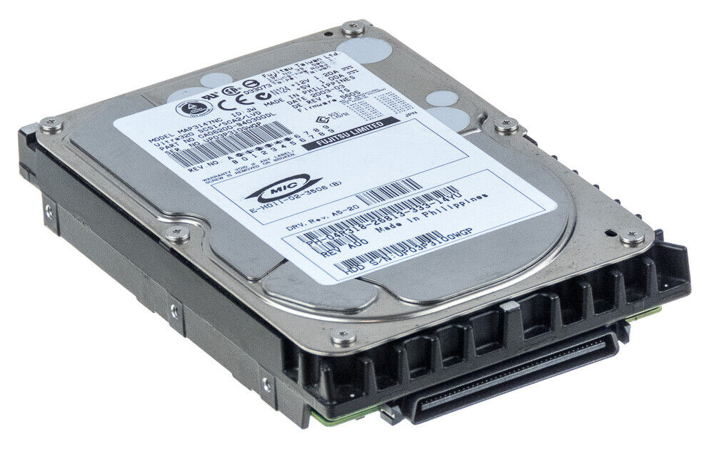 DELL / Fujitsu 147GB 10K HDD SCSI U320 // 04R318 / MAP3147NC / CA06200-B40300DL (Used) // สินค้ารับประกัน โดย บริษัท อะไหล่เซิร์ฟเวอร์ จำกัด