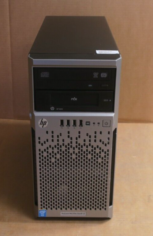 HP ProLiant ML310e Gen8 CPU E3-1240 V3 @3.40GHz / Ram 4GB / HDD 1TB 7.2K SATA 3.5'' / PowerSupply 350w / Card B120i (Used) // สินค้ารับประกัน โดย บริษัท อะไหล่เซิร์ฟเวอร์ จำกัด
