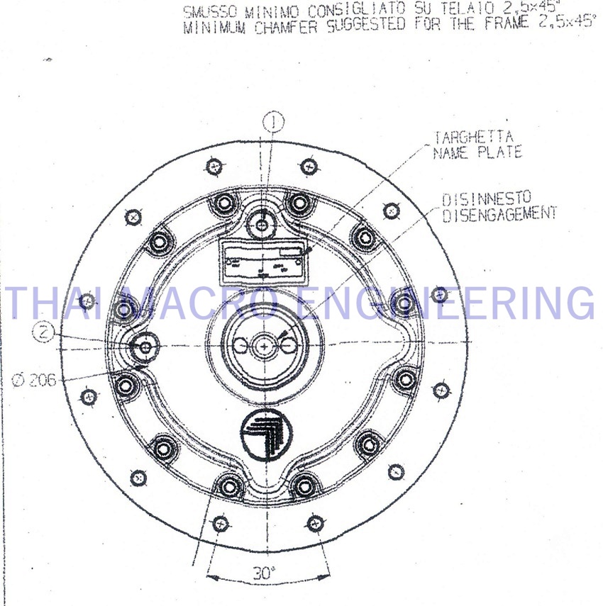 ดุมล้อรถคีบอ้อย3ล้อจากอิตาลี