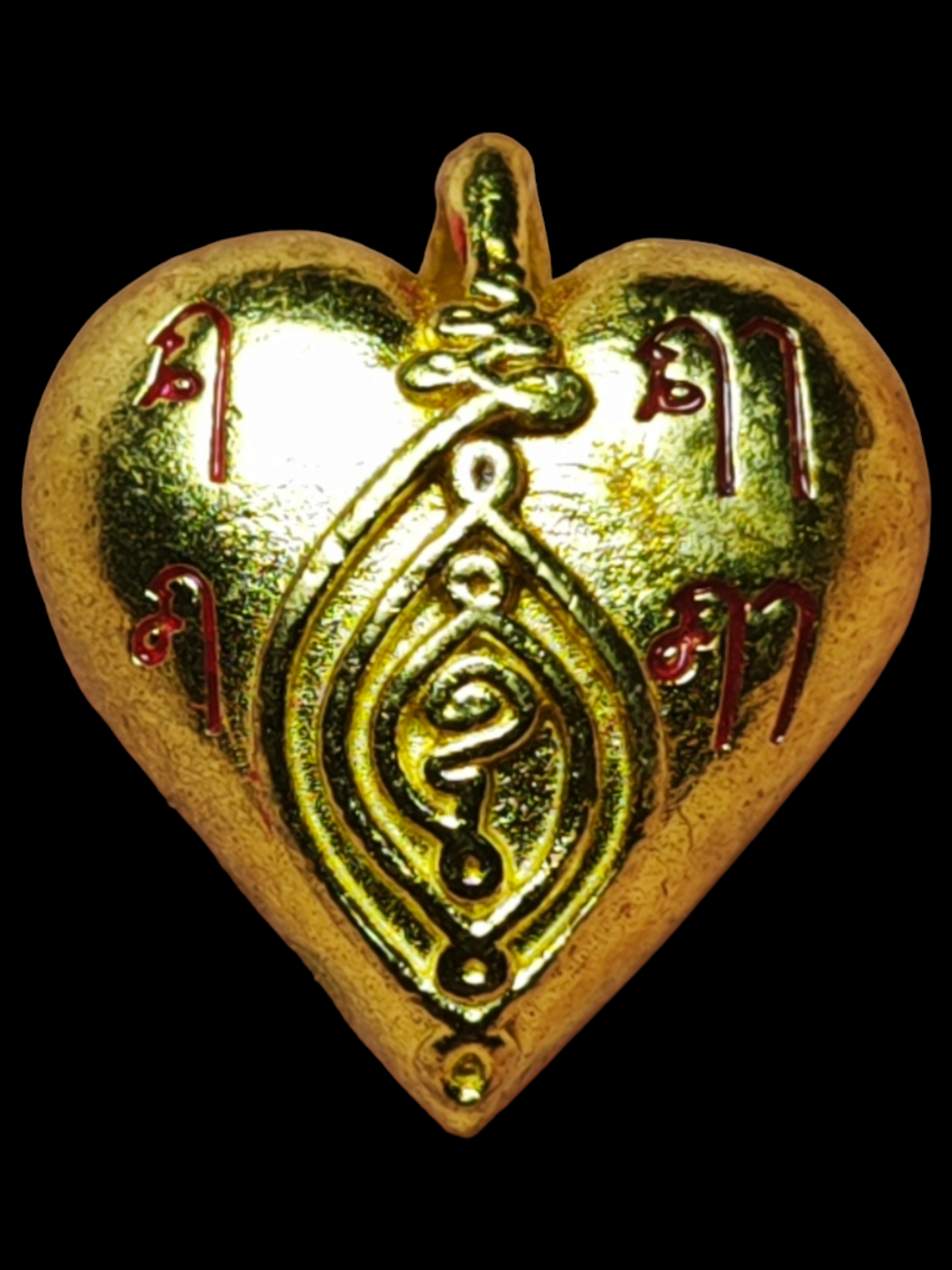 หัวใจตาพรานบุญหนุนดวง รุ่น “ชนะจน” (พุทธาคมเขาอ้อ) พระอาจารย์รรรสิริ สิรินฺธโร วัดภูเขาทอง อ.ควนขนุน จ.พัทลุง