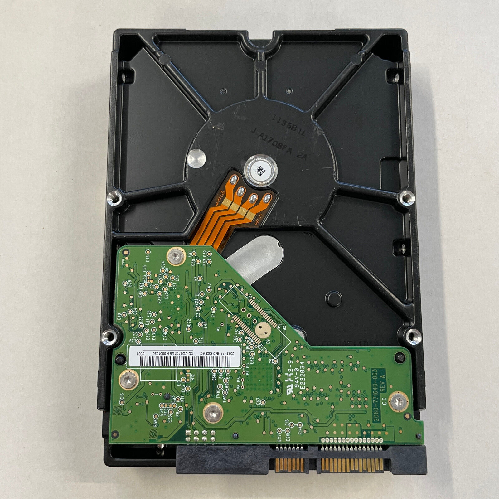 WD Caviar Blue 1TB 3.5" SATA HDD 7200 RPM 6Gb/s 32MB Cache Hard Drive // WD10EALX (Used) // สินค้ารับประกัน โดย บริษัท อะไหล่เซิร์ฟเวอร์ จำกัด