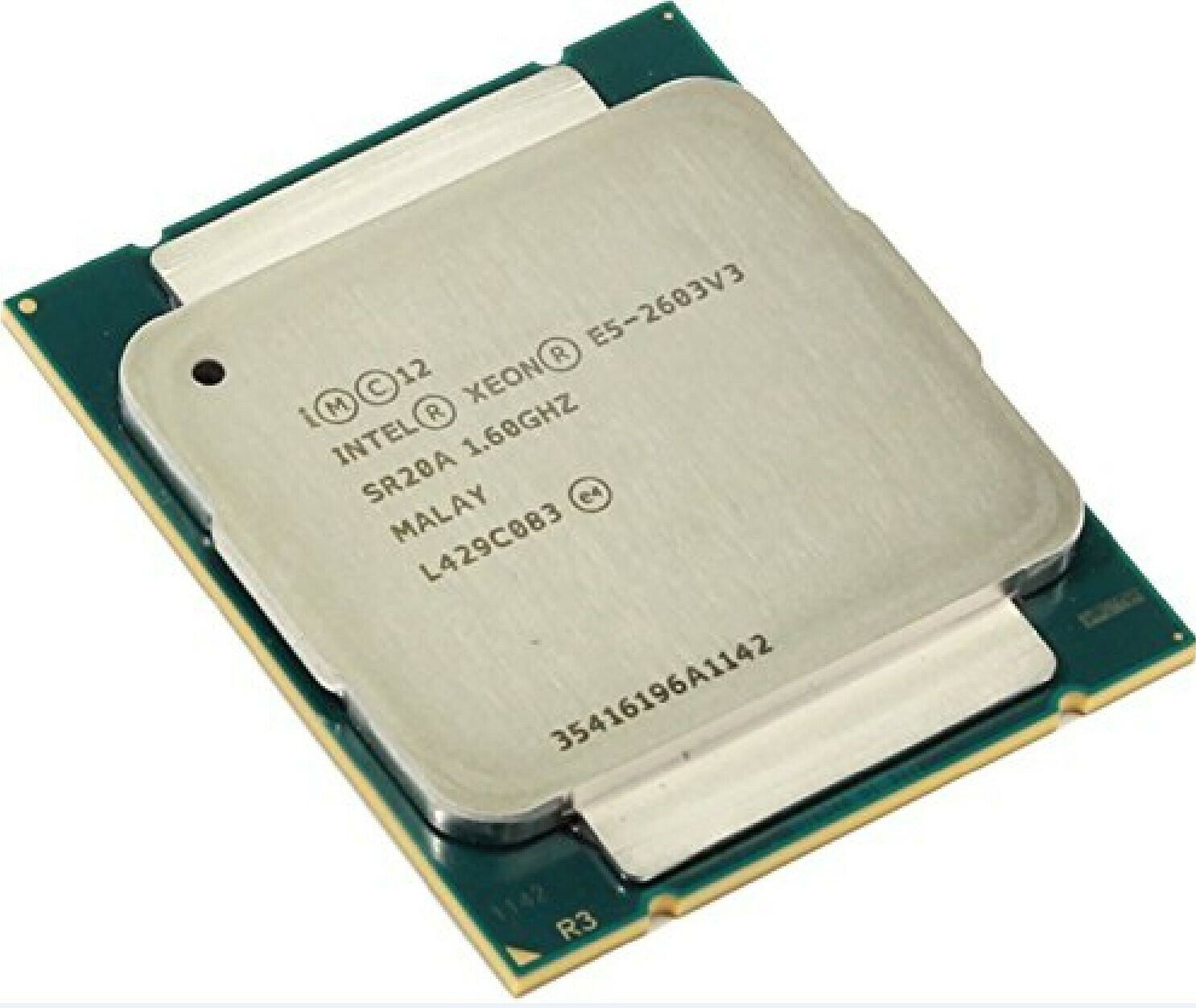 Intel Xeon E5-2603 V3 6 Core 1.6GHz 15MB LGA2011-3 Processor CPU // SR20A / E5-2603 V3 1.60GHz (Used) // สินค้ารับประกัน โดย บริษัท อะไหล่เซิร์ฟเวอร์ จำกัด