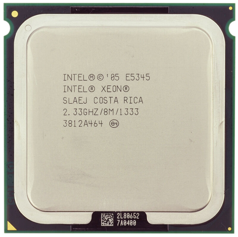 Intel Xeon QUAD CORE CPU Processor 2.33GHz E5345 8Mb1333 MHz Stepcode SLAEJ (Used) // สินค้ารับประกัน โดย บริษัท อะไหล่เซิร์ฟเวอร์ จำกัด