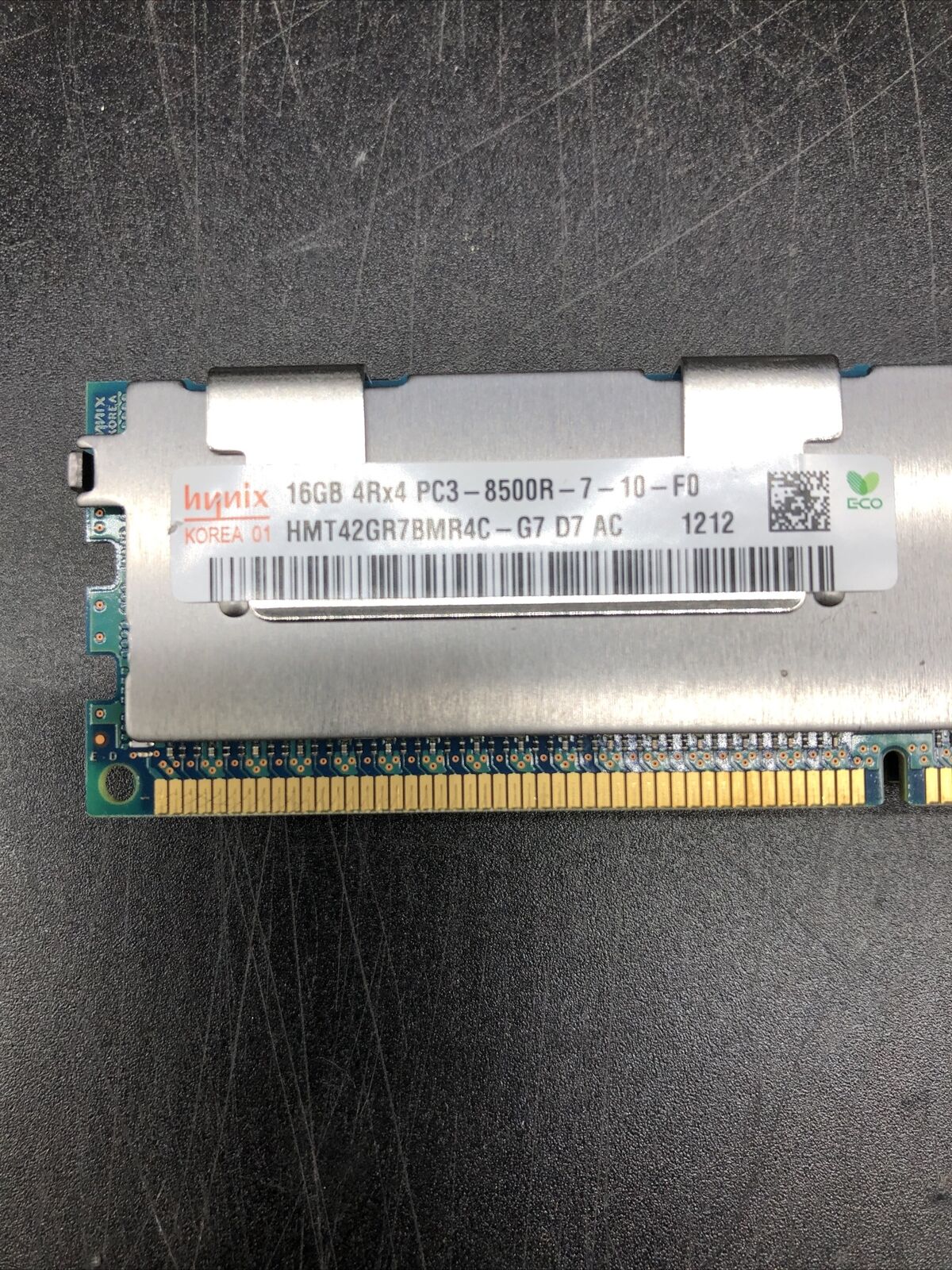 HP 16GB 4Rx4 PC3-8500R DDR3 ECC REG // 500207-171 / HMT42GR7BMR4C-G7 (Used) // สินค้ารับประกัน โดย บริษัท อะไหล่เซิร์ฟเวอร์ จำกัด