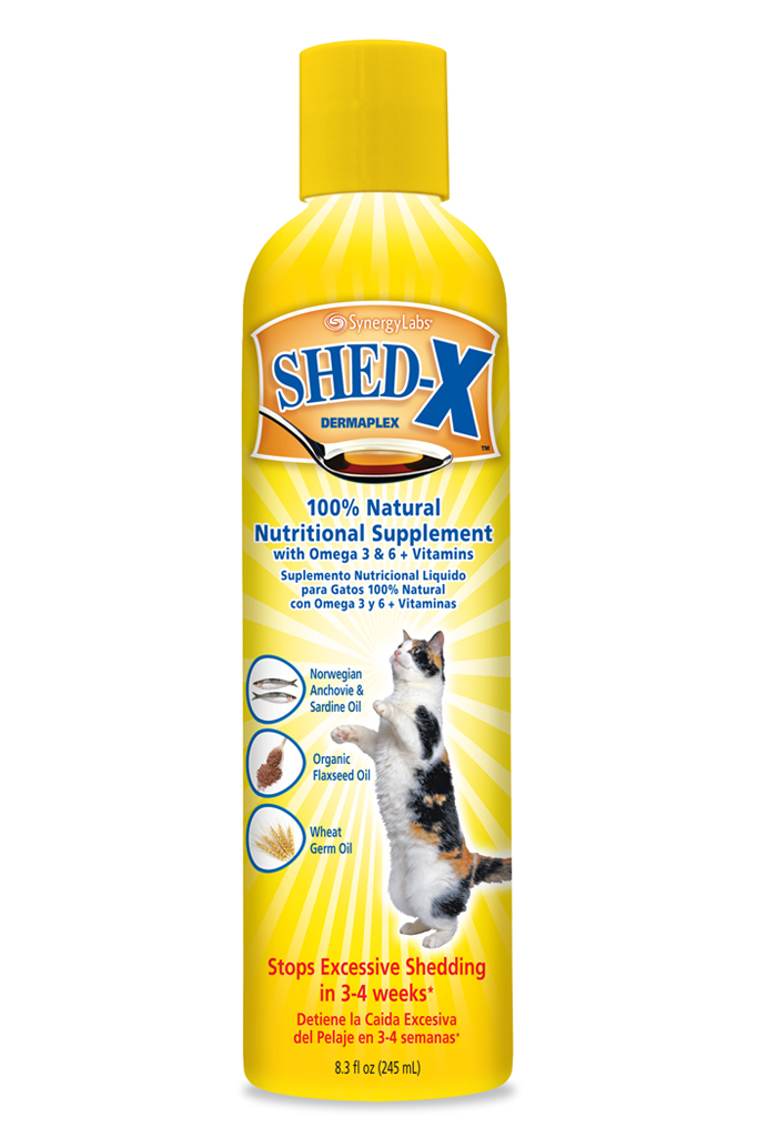 Shed-x dermaplex อาหารเสริมสำหรับแมว ขนาด 8 oz (245 ml)