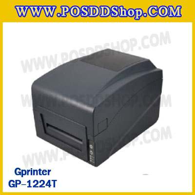เครื่องพิมพ์บาร์โค้ด ริบบอน เครื่องพิมพ์ฉลากสินค้า เครื่องปริ้นท์บาร์โค้ด Barcode Printer ยี่ห้อ Gprinter รุ่น GP-1224T