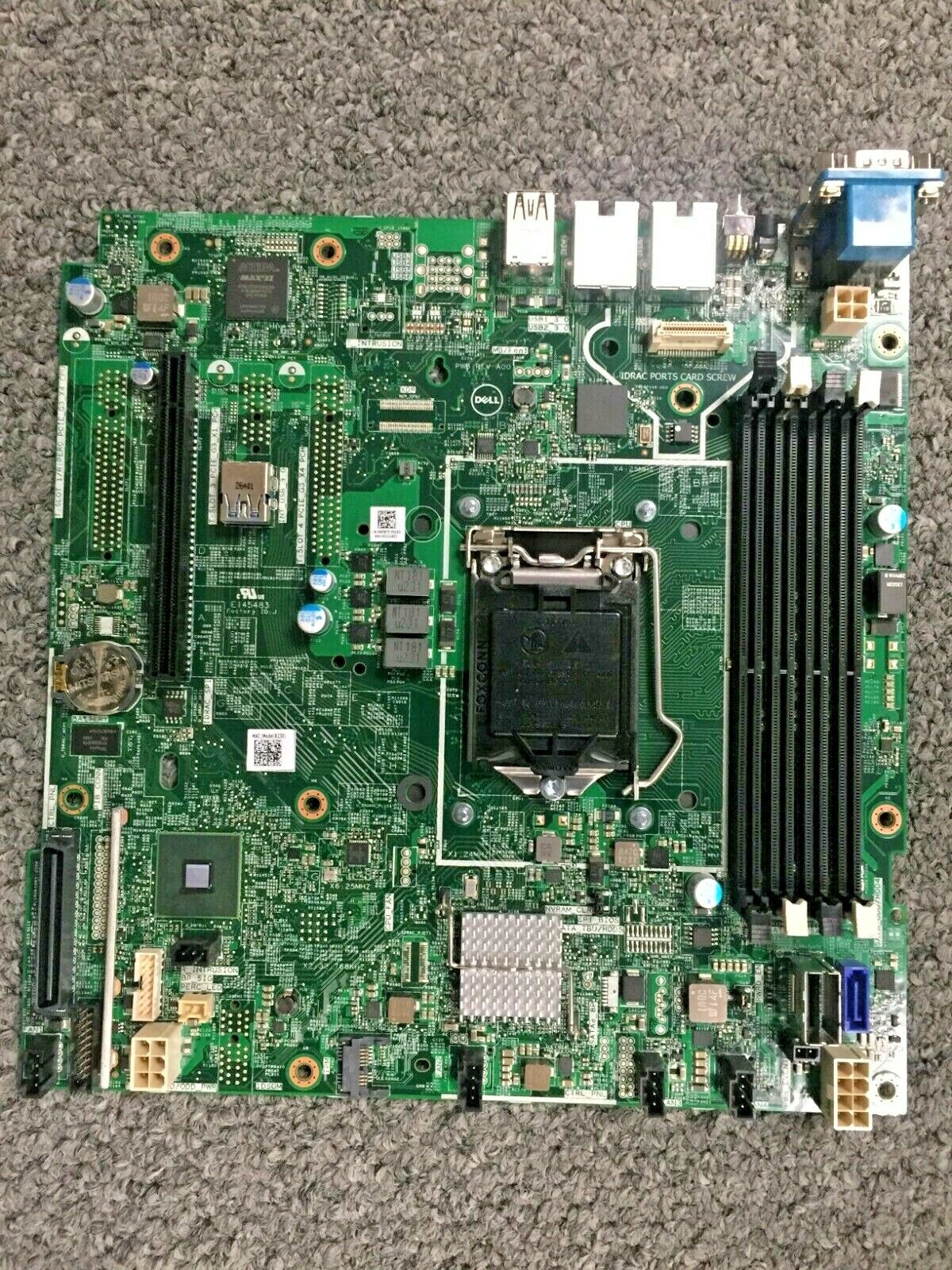 Dell Poweredge R230 Motherboard PER230, V2 System Board Planar 4z // 0MFXTY (Used) // สินค้ารับประกัน โดย บริษัท อะไหล่เซิร์ฟเวอร์ จำกัด