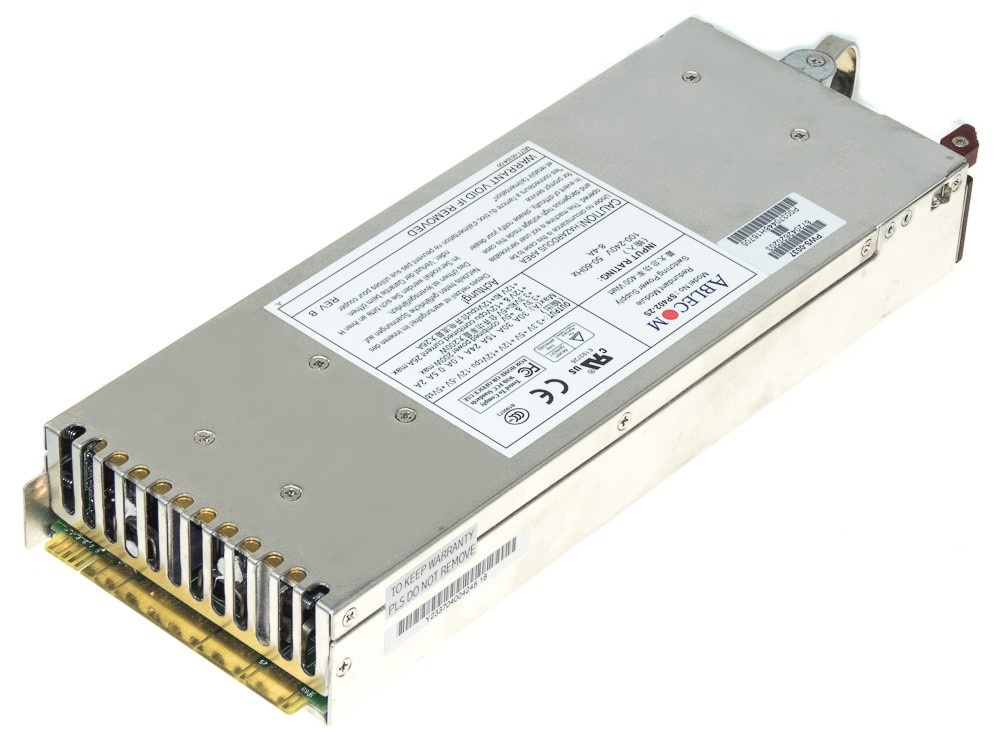 Supermicro 400W Hot Swap Server Power Supply // SP402-2S (Used) // สินค้ารับประกัน โดย บริษัท อะไหล่เซิร์ฟเวอร์ จำกัด