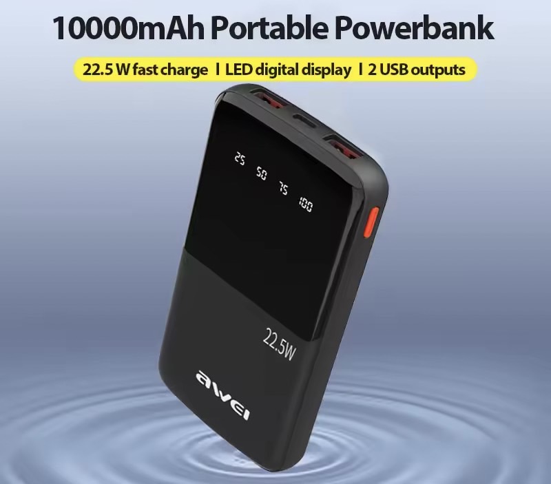 P10K 22.5W FAST CHARGING POWERBANK 10000mAh