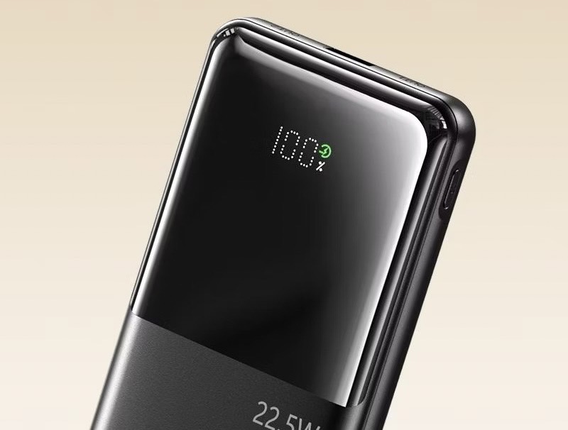 P76K 22.5W POWERBANK WITH DUAL SELF-CONTAINED CABLE 10000mAh