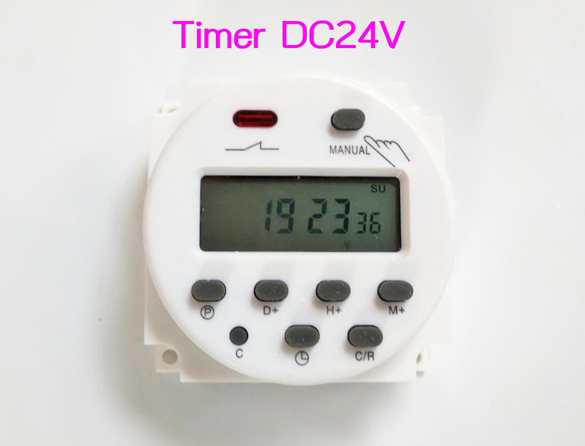 เครื่องตั้งเวลา Digital Timer DC24V