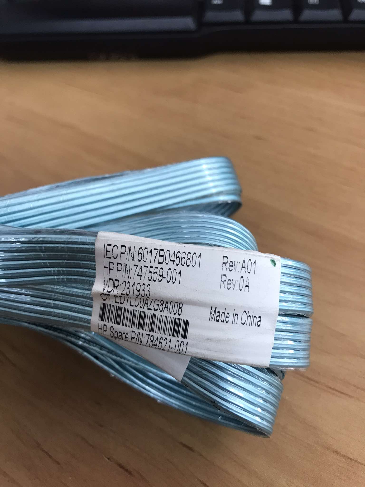 HP 8Bay SFF HDD Cage To Controller Mini-SAS Cable DL380 G9 // 784621-001 (Used) // สินค้ารับประกัน โดย บริษัท อะไหล่เซิร์ฟเวอร์ จำกัด