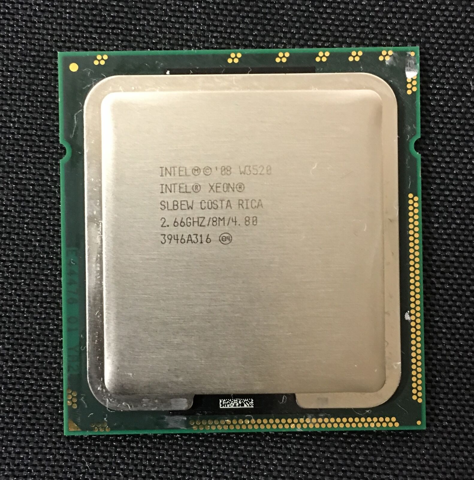 Intel Xeon W3520 2.66GHz/8M/4.80 Processor CPU SLBEW (Used) // สินค้ารับประกัน โดย บริษัท อะไหล่เซิร์ฟเวอร์ จำกัด