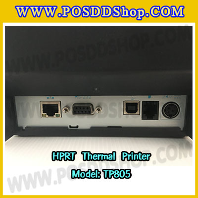 เครื่องพิมพ์ใบเสร็จ HPRT รุ่น TP805 เครื่องพิมพ์ใบเสร็จ เครื่องพิมพ์กระดาษความร้อน80มม. เครื่องพิมพ์สลิป80mm. เครื่องพิมพ์ใบเสร็จอย่างย่อ80MM thermal Printer ตัดกระดาษอัตโนมัติ เครื่องพิมพ์ใบเสร็จ ยี่ห้อ HPRT รุ่น TP805