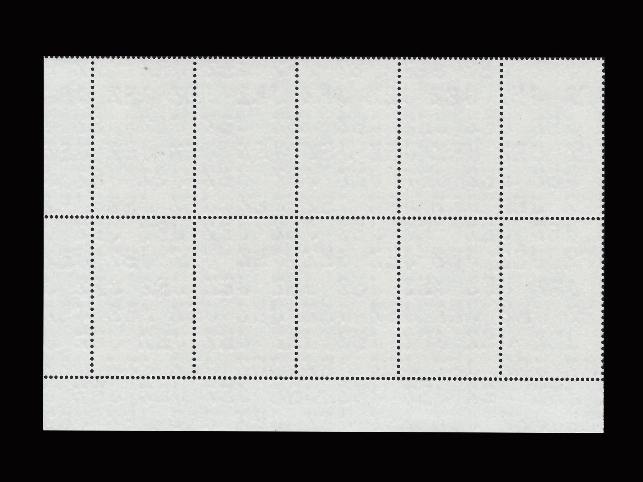 บล็อค 10 (มุมขวา-ล่าง) แสตมป์ครบรอบ 75 ปี ของการก่อตั้งโรตารี่สากล