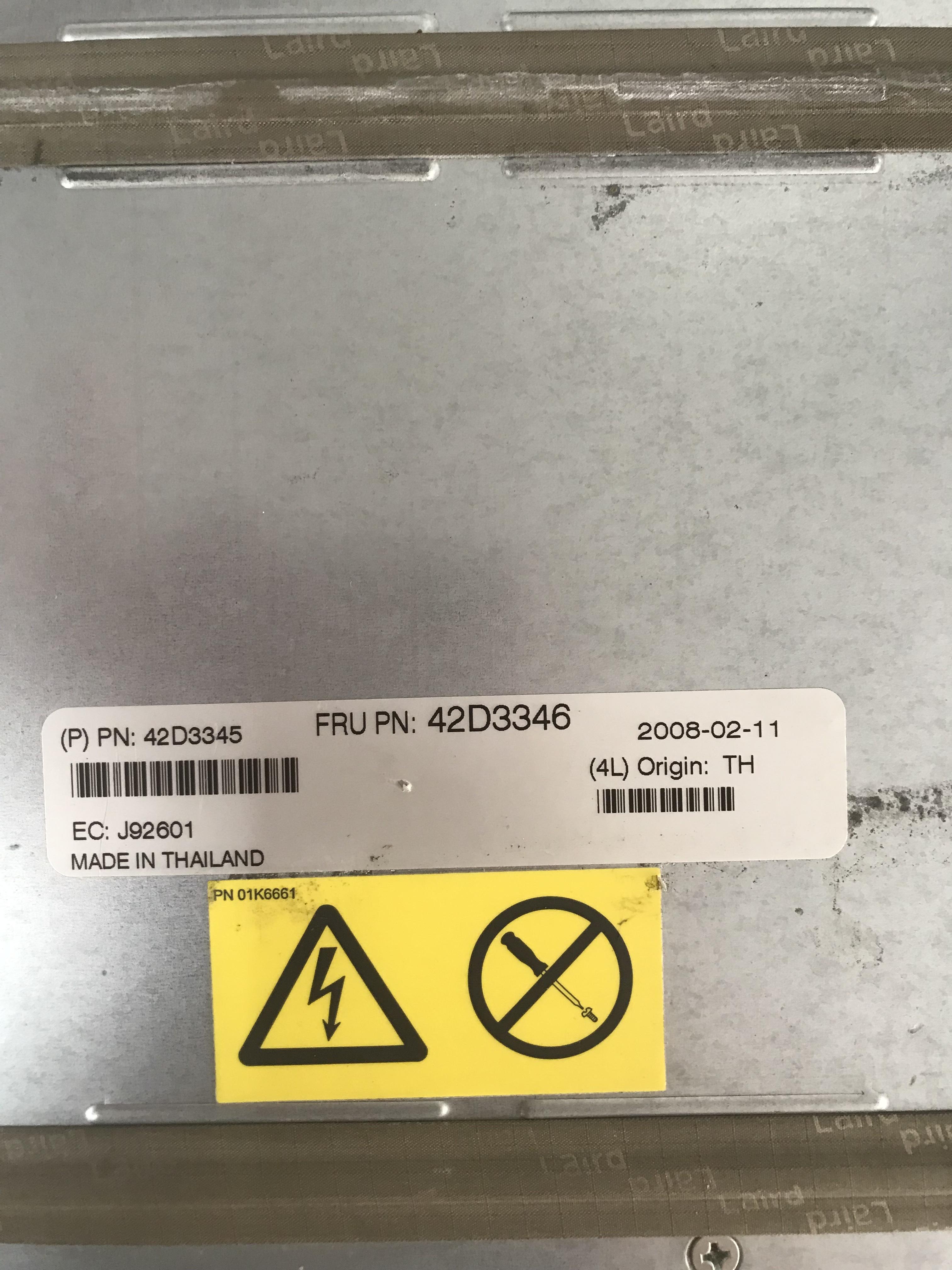 IBM Power Supply Delta DPS-600QB A 600W PSU // FRU 42D3346 / 42D3345 (Used) // สินค้ารับประกัน โดย บริษัท อะไหล่เซิร์ฟเวอร์ จำกัด