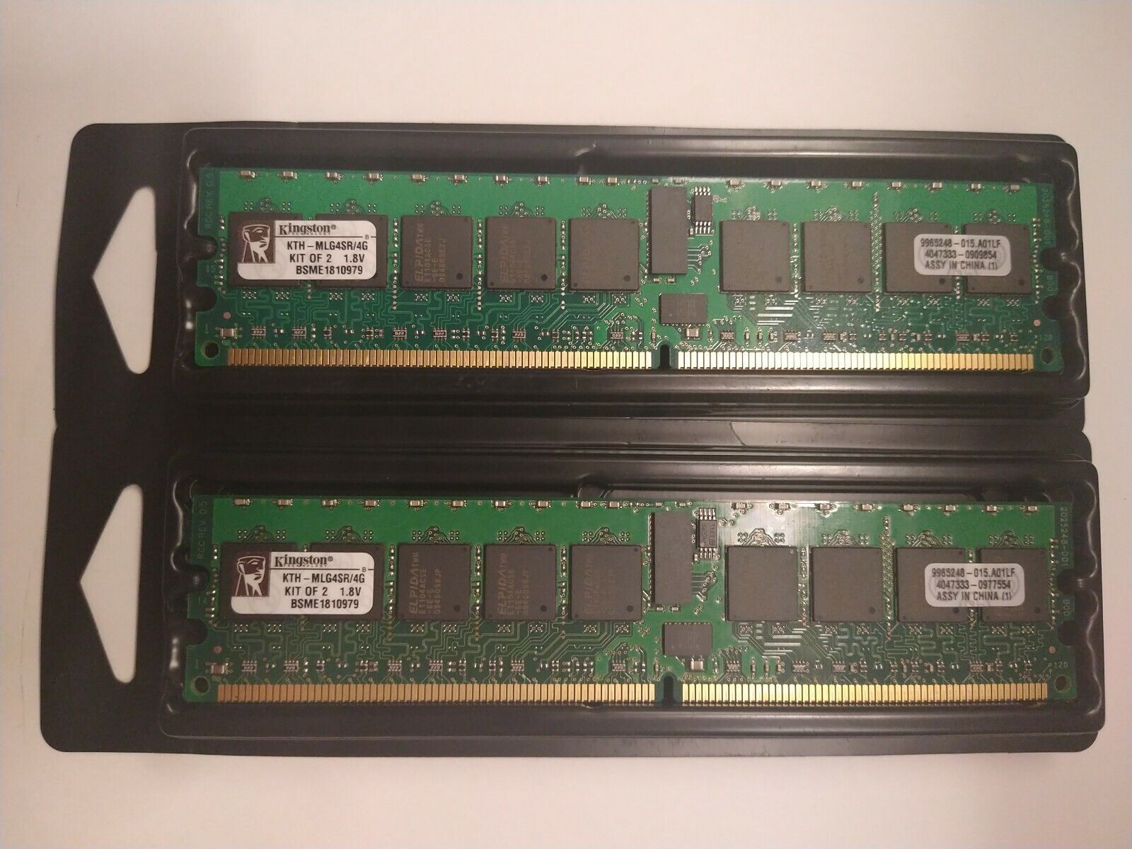 Kingston 2GB DDR2 400MHz PC2-3200 R-DIMM 240pin CL3 ECC Memory / KTH-MLG4SR/4G (Used) // สินค้ารับประกัน โดย บริษัท อะไหล่เซิร์ฟเวอร์ จำกัด