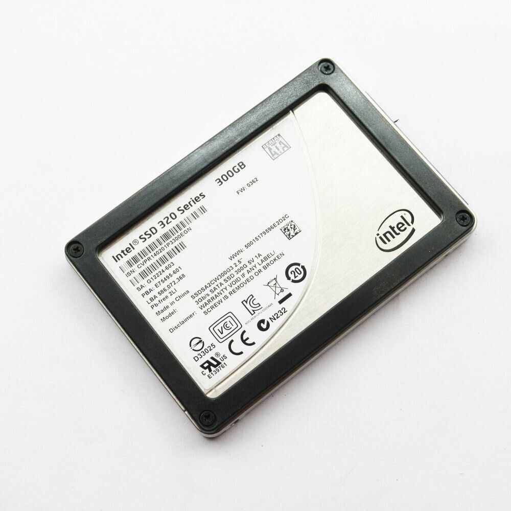 Intel 320 Series 300GB 2.5" SATA 3Gb/s SSD Solid State Drive , SSDSA2CW300G3 (Used) // สินค้ารับประกัน โดย บริษัท อะไหล่เซิร์ฟเวอร์ จำกัด