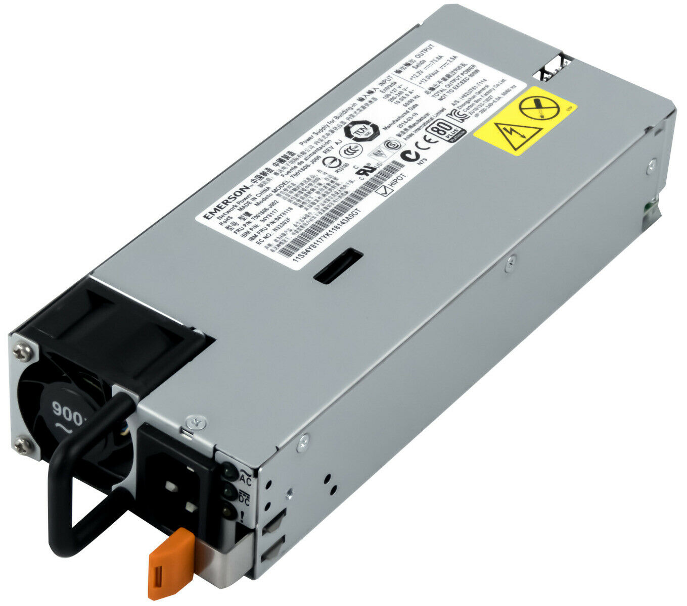 IBM 900W PSU Power Supply x3500 x3630 x3650 x3750 x3850 x3950 // 94Y8117 / 94Y8118 (Used) // สินค้ารับประกัน โดย บริษัท อะไหล่เซิร์ฟเวอร์ จำกัด