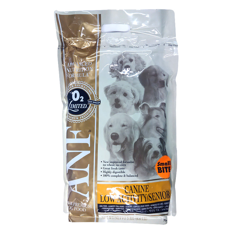 ANF Canine Low Activity Formula 1กก (For Older Dogs) สูตรเนื้อไก่ เนื้อปลา ไข่ สำหรับสุนัขสูงอายุ สุนัขที่มีกิจกรรมน้อย สุนัขน้ำหนักเกินที่ต้องการ ควบคุมน้ำหนัก