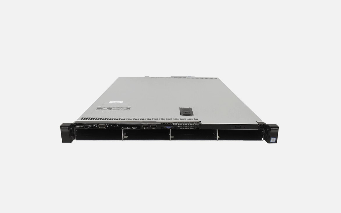 Dell R330 Server PowerEdge / CPU E3-1220 V6 3.0GHz / Ram 8GB / HDD 600GB 15K 6G SAS 3.5" x2 / Raid Perc H330 / Power Supply 350Wx2 (Used) สินค้ารับประกัน โดย บริษัท อะไหล่เซิร์ฟเวอร์ จำกัด