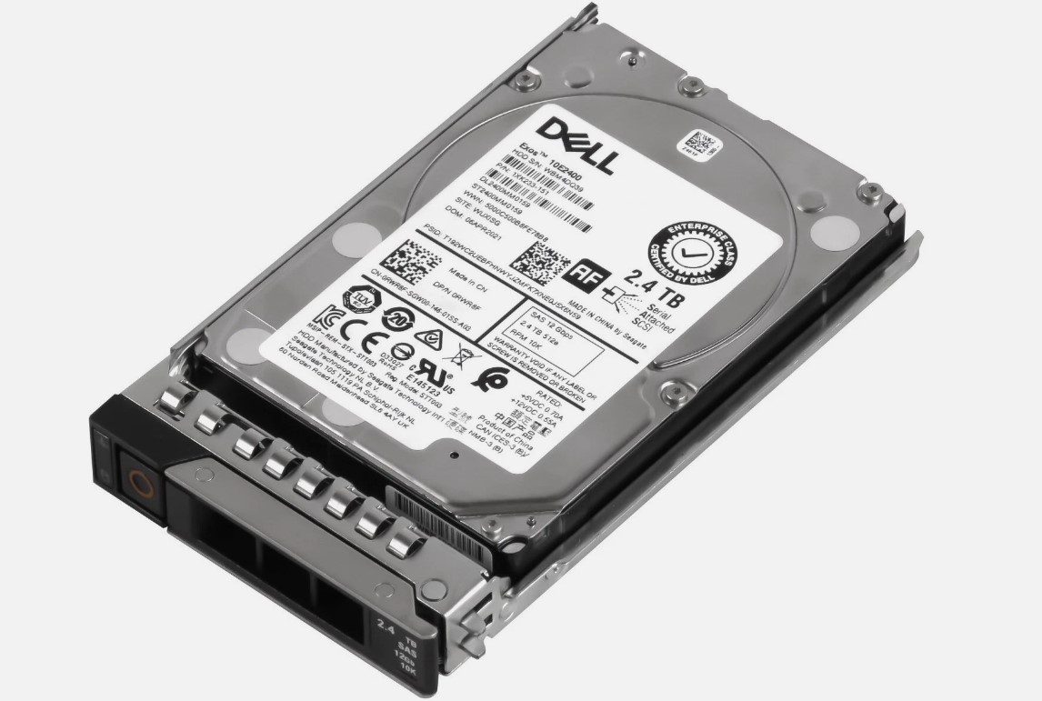 Dell 2.4TB 10K 12G SAS 2.5" RPM HDD // 0RWR8F / RWR8F / ST2400MM0159 (Used) // สินค้ารับประกัน โดย บริษัท อะไหล่เซิร์ฟเวอร์ จำกัด