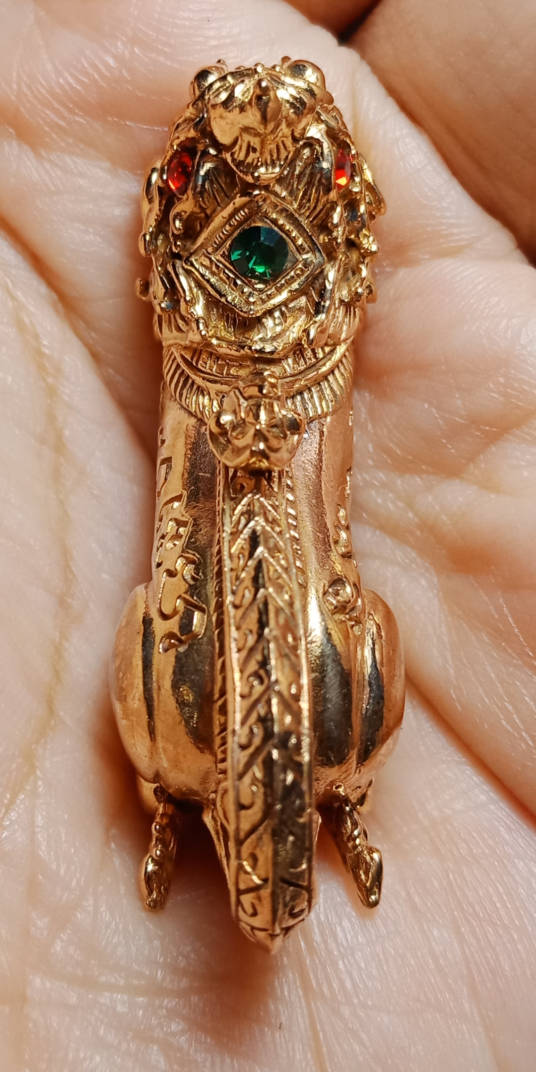 ปลัดชะมด #เนื้อนวะพิงค์โกลด์ สร้าง 259 ตัว รุ่น มหาลาภ มหาเสน่ห์ หลวงพ่อดี สำนักสงฆ์พุทธโคภาวนา อำเภอบ้านลาด จังหวัดเพชรบุรี