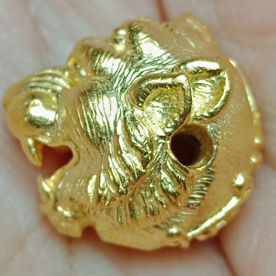 ลูกอมสี่หูห้าตา อาจารย์สุบิน นะหน้าทอง 2559 เนื้อสัมฤทธิ์ชุบทอง