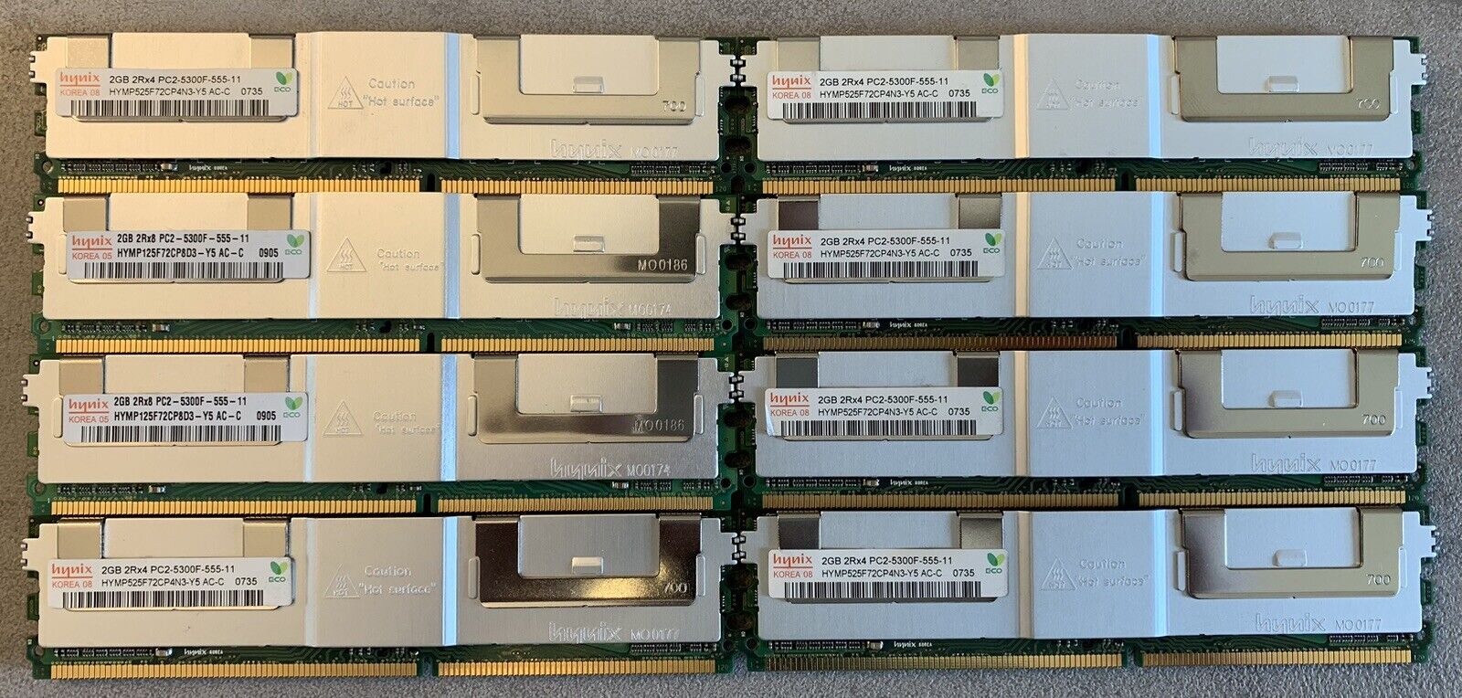 Micron 2GB 2RX4 PC2-5300F-555-11-H0 Memory Ram (Used) // สินค้ารับประกัน โดย บริษัท อะไหล่เซิร์ฟเวอร์ จำกัด