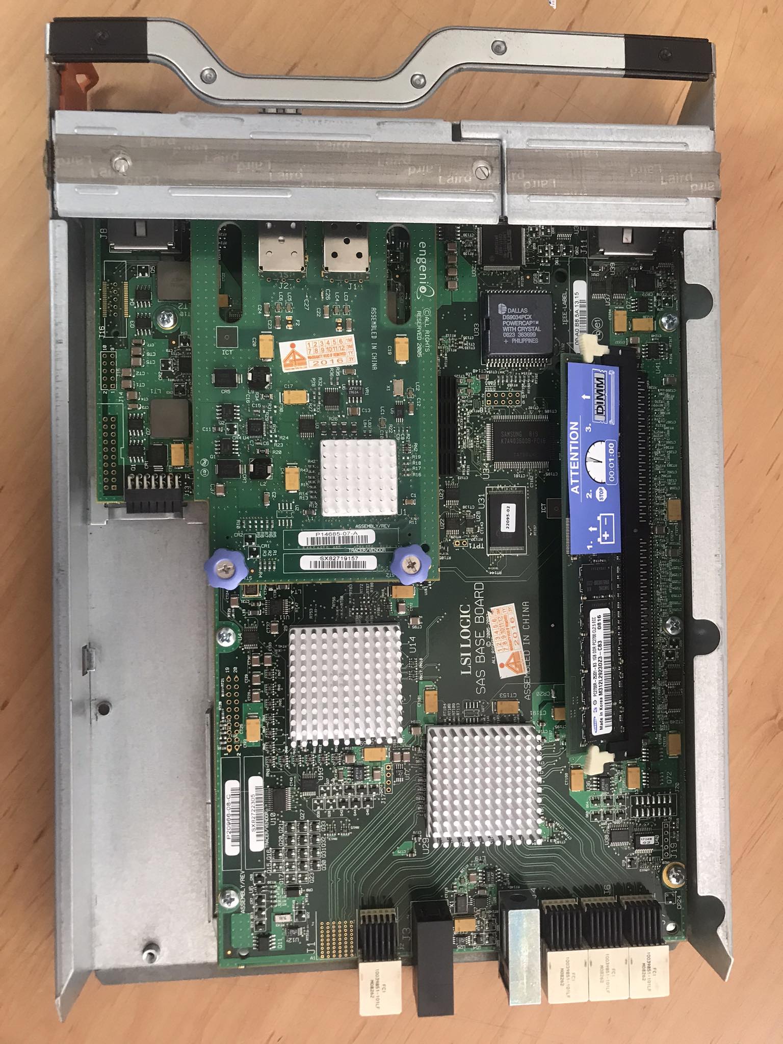 Sun Fibre Channel RAID Controller // 375-3595-01 / P34479-02-B / P20966-08-C (Used) // สินค้ารับประกัน โดย บริษัท อะไหล่เซิร์ฟเวอร์ จำกัด