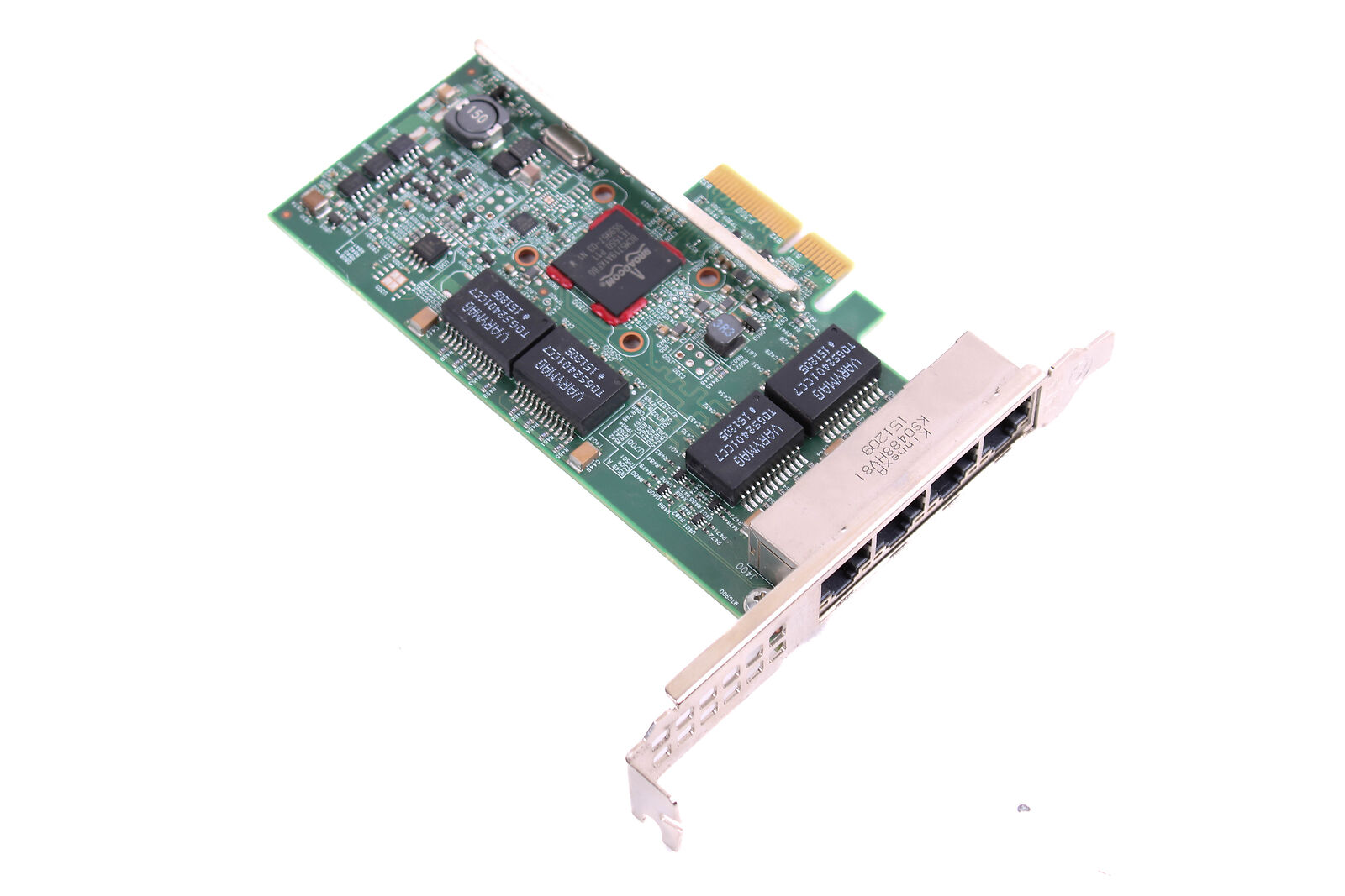 Dell Broadcom 5719 Quad-Port Gigabit PCIe x4 Network Adapter Dell // 0KH08P (Used) // สินค้ารับประกัน โดย บริษัท อะไหล่เซิร์ฟเวอร์ จำกัด