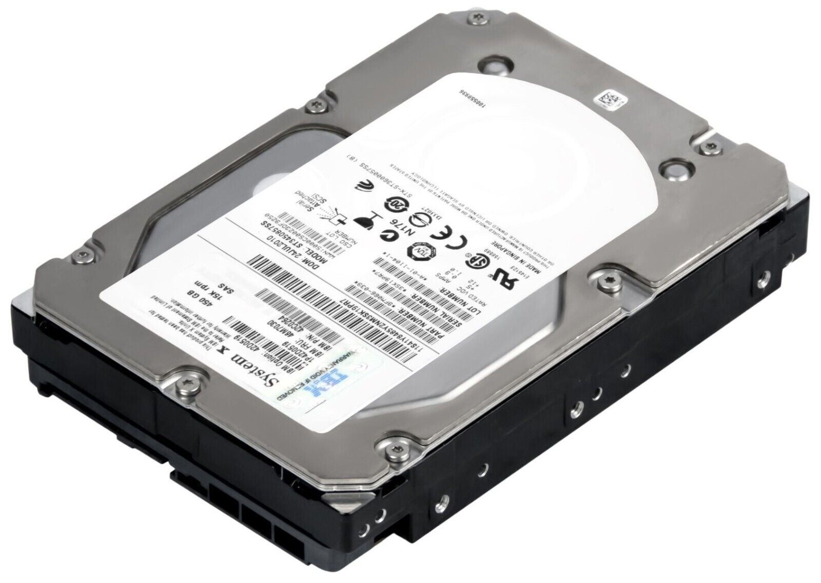 IBM 450GB 15Krpm 16MB SAS 3.5" Hard Drive // 46M7030 / 42C0264 / 42D0519 / ST3450856SS (Used) // สินค้ารับประกัน โดย บริษัท อะไหล่เซิร์ฟเวอร์ จำกัด