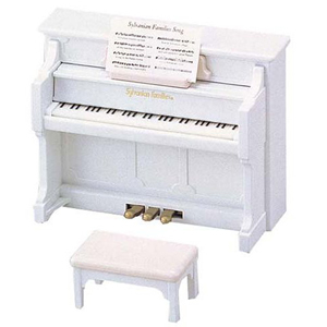 ซิลวาเนียน เปียโนสีขาว (EU) Sylvanian Families Upright Piano