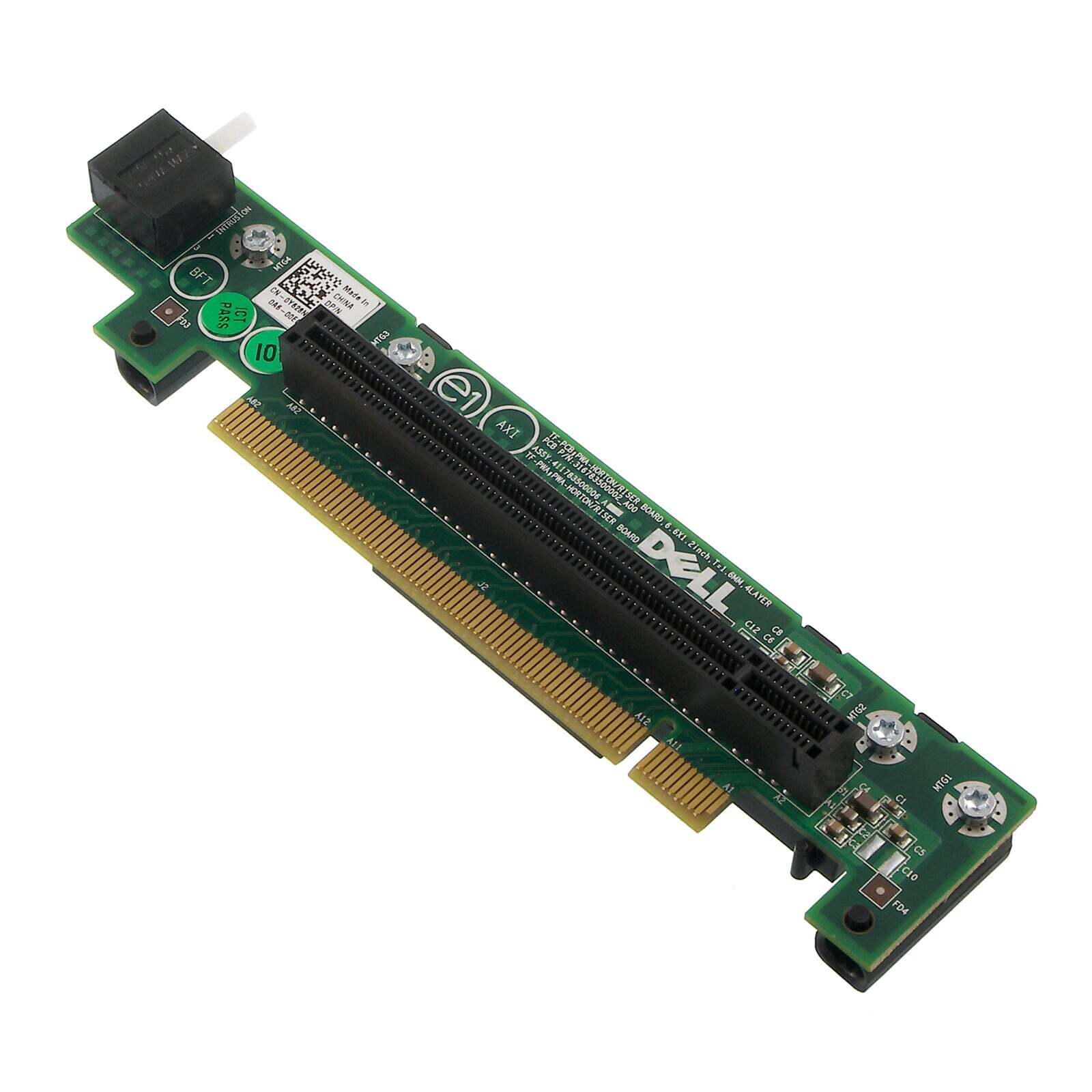 Dell Riser Board Poweredge R210 II Server PCI-E x16 // Y628N / 0Y628N (Used) // สินค้ารับประกัน โดย บริษัท อะไหล่เซิร์ฟเวอร์ จำกัด
