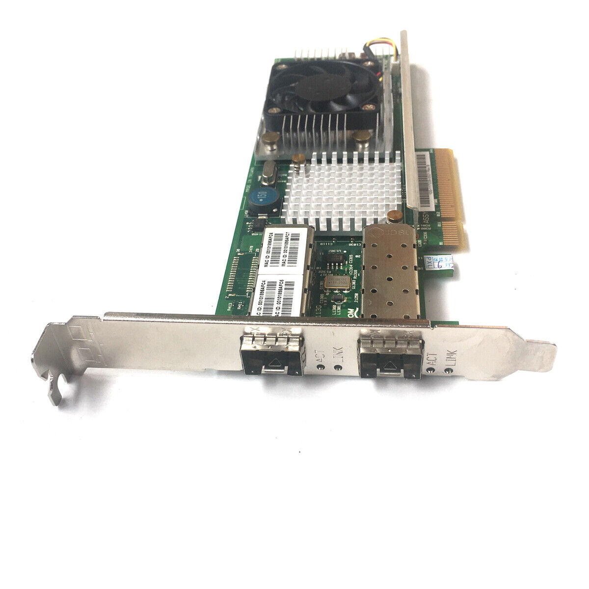 BroadcoM 10G BCM957711A1113G Optical Dual-port SFP+ 10GB NIC Network Card 0KJYD8 KJYD8 // สินค้ารับประกัน โดย บริษัท อะไหล่เซิร์ฟเวอร์ จำกัด